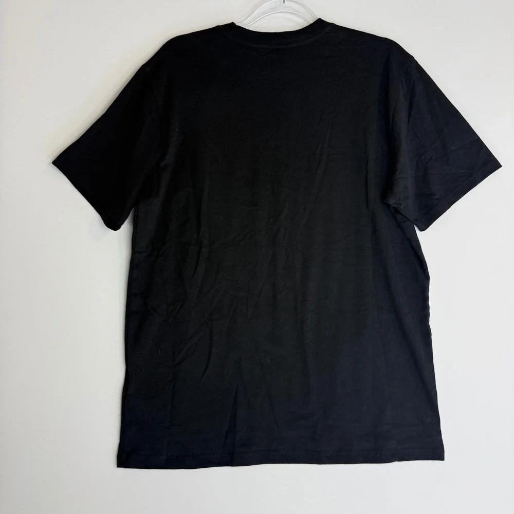 The North Face Pride Tee Mens M Black Rainbow Logo Short Sleeve NF0A5J9HJK3-M